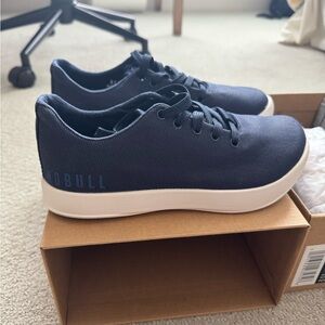 NOBULL Women’s Canvas Trainer Navy/Ivory W6